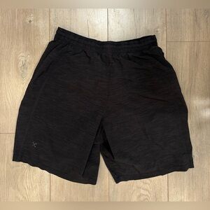 Lululemon Shorts Mens Medium Pace Breaker 9” Black Gym Running Lined
